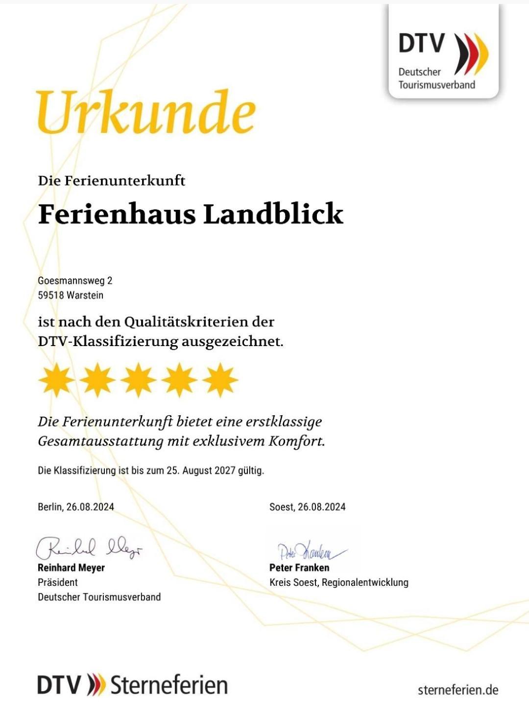 Ferienhaus Landblick Warstein Eksteriør billede